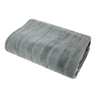 Texpol Mateo ręcznik łazienkowy 50x70 cm bawełna 460 g szary