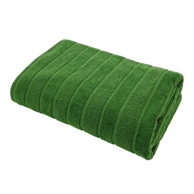 Texpol Mateo ręcznik łazienkowy 70x130 cm bawełna 460 g zieleń butelkowa