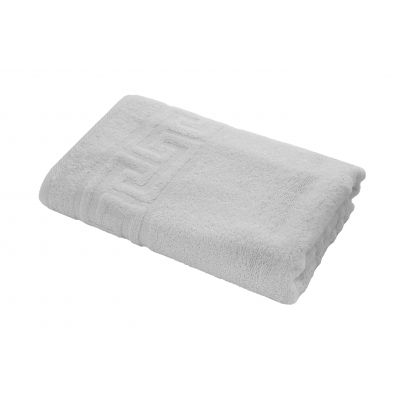 Texpol Gracja ręcznik łazienkowy 70x140 cm wiskoza bambusowa 500 g srebrny