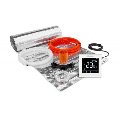 Thermoval WT 2010 mata grzewcza 1 m2 150 W/m2 z termoregulatorem TVT 30 BB WiFi białym