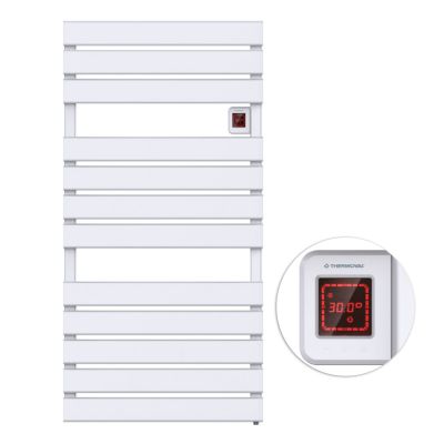 Thermoval Boston grzejnik elektryczny 112x55 cm biały