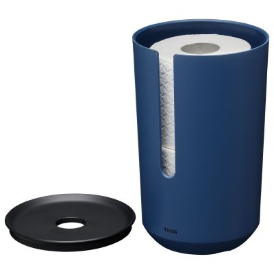 Tiger Tess pojemnik na papier toaletowy niebieski/czarny 1329227246