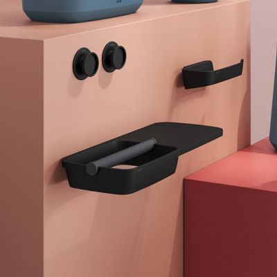 Tiger Tess pojemnik na papier toaletowy niebieski/czarny 1329227246