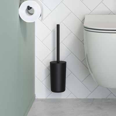 Tiger Carv szczotka toaletowa wisząca czarna 800245