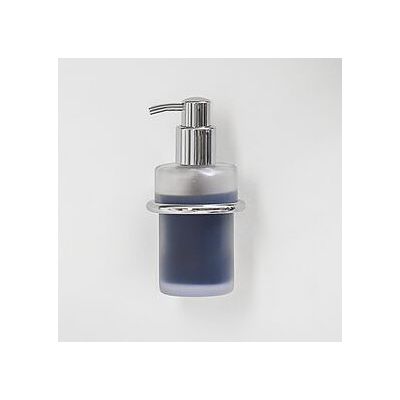 Tiger Onu dozownik do mydła 180 ml ścienny chrom/szkło białe 1318530346