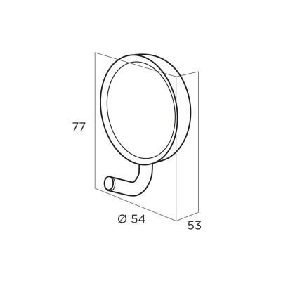 Tiger Ace wieszak na ręcznik duży stal nierdzewna polerowana 800603
