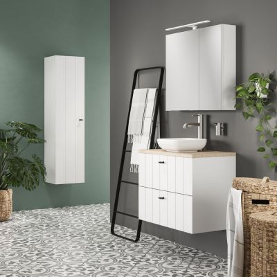 Tiger Maryport szafka 60 cm podumywalkowa wisząca biały mat 1495018801