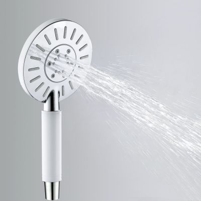 Tiger Splash Akcent zestaw prysznicowy ścienny chrom/biały 1714940144