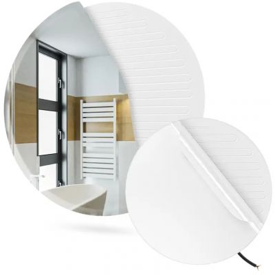 Termofol TF-AF mata grzewcza pod lustro 45 cm okrągła 45W biała TF-AF-11