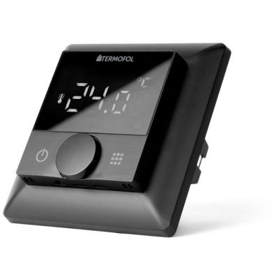 Termofol TF-H termoregulator podtynkowy czarny TF-H5 BLACK