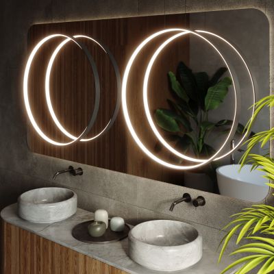 Thoro Lighting Rio lampa wisząca 1x50W LED czarna TH.118