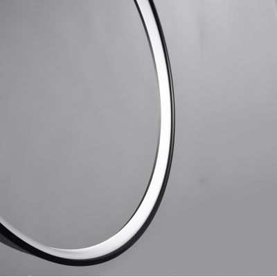 Thoro Lighting Rio lampa wisząca 1x50W LED czarna TH.120