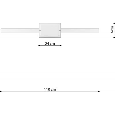 Thoro Lighting Rio lampa wisząca 1x70W LED biała TH.123