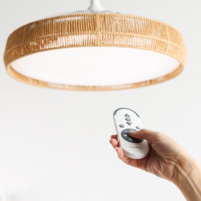 Taurus Polar lampowentylator podsufitowy 1x30 W biały-brązowy 942123000