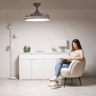 Taurus Polar lampowentylator podsufitowy 1x30 W biały 942124000