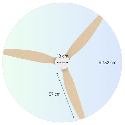 Taurus Polar lampowentylator podsufitowy 1x30 W biały EST9440330L