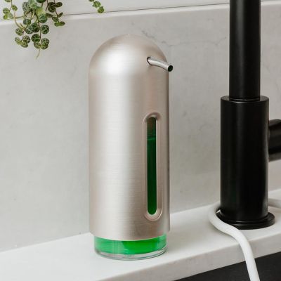 Umbra Penguin dozownik do płynu 355 ml stojący nikiel 330190-410