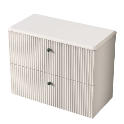 Uptrend Panarea szafka 79,6x38,2x60 cm podumywalkowa wisząca Cashmere Veil mat 005SU8002