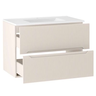Uptrend Mavi umywalka z szafką 81 cm kaszmir mat 012-SU80-01+UP4530-800