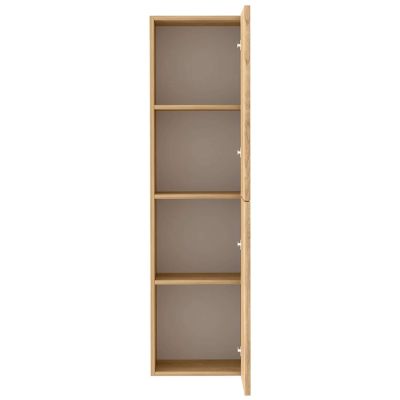 Uptrend Mavi szafka 35x27x130 cm boczna wisząca dąb hikora naturalna 012-SW40-02