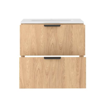 Uptrend Nola umywalka z szafką i uchwytami 61 cm dąb 013-SU60-02/UP4530-600