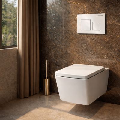 Uptrend Up-Uni przycisk spłukujący do WC biały UP005.01