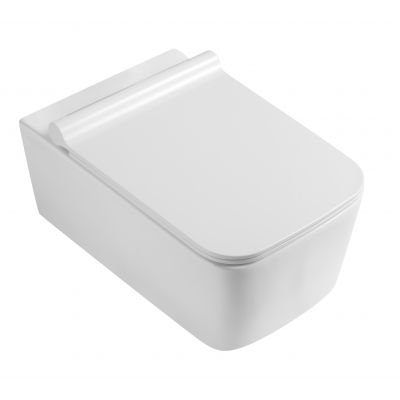Uptrend Accord miska WC z deską wolnoopadającą zestaw biały TR2122D