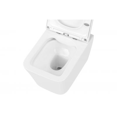 Uptrend Gravis miska WC z deską wolnoopadającą zestaw biały TR2216