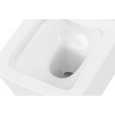 Uptrend Gravis miska WC z deską wolnoopadającą zestaw biały TR2216