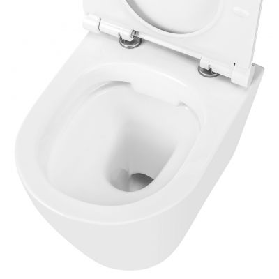 Uptrend Amaro miska WC z deską wolnoopadającą biały połysk TR2217