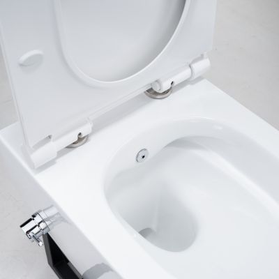 Uptrend Monesi toaleta myjąca wisząca bez kołnierza biała TR2239