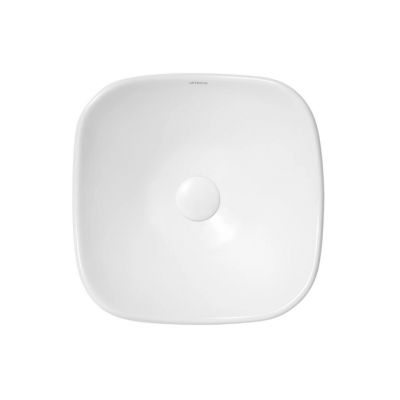 Uptrend Violet umywalka 39,5x15 cm owalna nablatowa biała TR4153