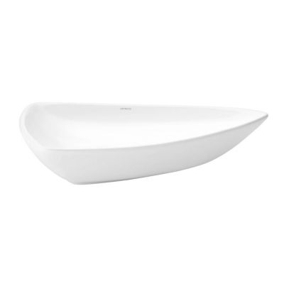 Uptrend Besta umywalka 63x13 cm owalna nablatowa biała TR4923