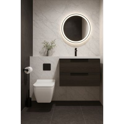 Vilarte by Dura First miska WC wisząca bez kołnierza biały połysk 5331