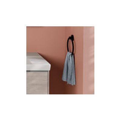 Villeroy & Boch Elements Tender wieszak na ręcznik czarny TVA151005000K5