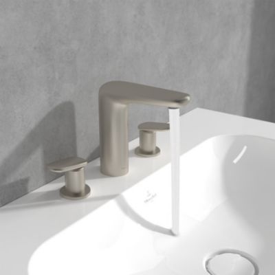 Villeroy & Boch Antao bateria umywalkowa stojąca nikiel TVW11100100064