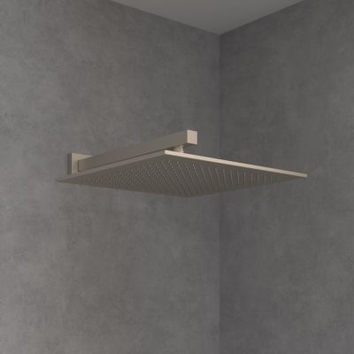 Villeroy & Boch Universal Showers deszczownica 35 cm kwadratowa nikiel szczotkowany TVC00000600064