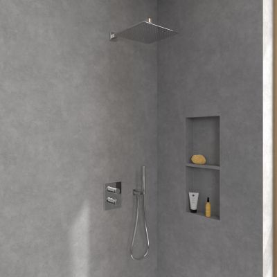 Villeroy & Boch Universal Showers deszczownica 30 cm kwadratowa chrom TVC00040230061