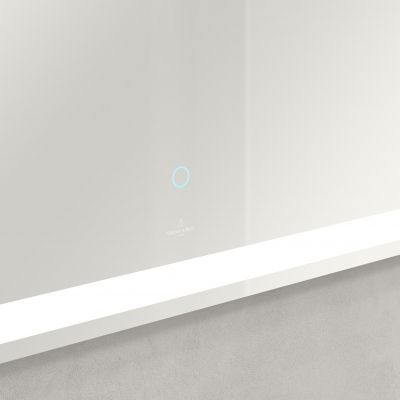 Villeroy & Boch Finero umywalka z szafką 100 cm i lustrem zestaw meblowy glossy white S00303DHR1