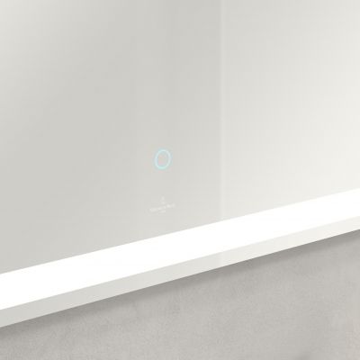 Villeroy & Boch Finero umywalka z szafką 130 cm i lustrem zestaw meblowy glossy white S00305DHR1