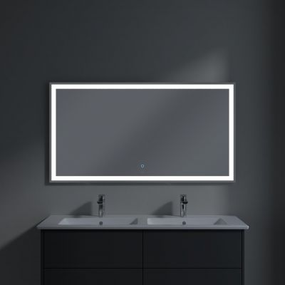 Villeroy & Boch Finero umywalka z szafką 130 cm i lustrem zestaw meblowy glossy grey S00305FPR1