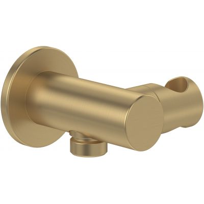 Villeroy & Boch Universal Showers przyłącze kątowe z uchwytem złoty szczotkowany TVC00046200076