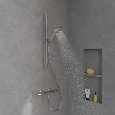 Villeroy & Boch Verve Showers zestaw prysznicowy ścienny chrom TVS10900700061
