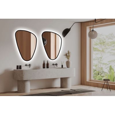 Venti Impala Loft Ambiente lustro 69x96 cm czarny