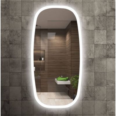 Venti Breza lustro 45x90 cm prostokątne z oświetleniem