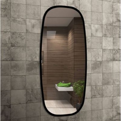 Venti Breza Loft lustro 45x90 cm prostokątne czarny