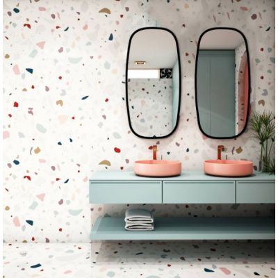 Venti Breza Loft lustro 45x90 cm prostokątne czarny