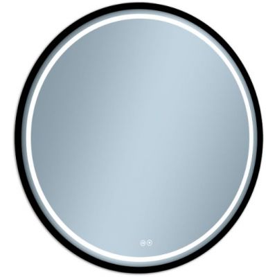 Venti Baltic lustro 90 cm okrągłe z matą grzewczą czarne