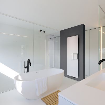 Vasco Niva poręcz do grzejnika 24x24 cm antracyt 118372300000301