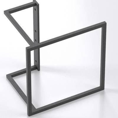 Vasco Niva poręcz do grzejnika 24x24 cm antracyt 118372300000301